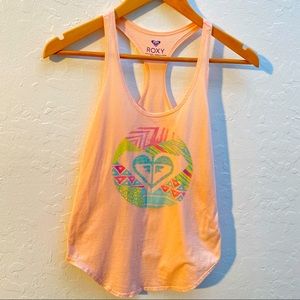 Roxy racerback tank top